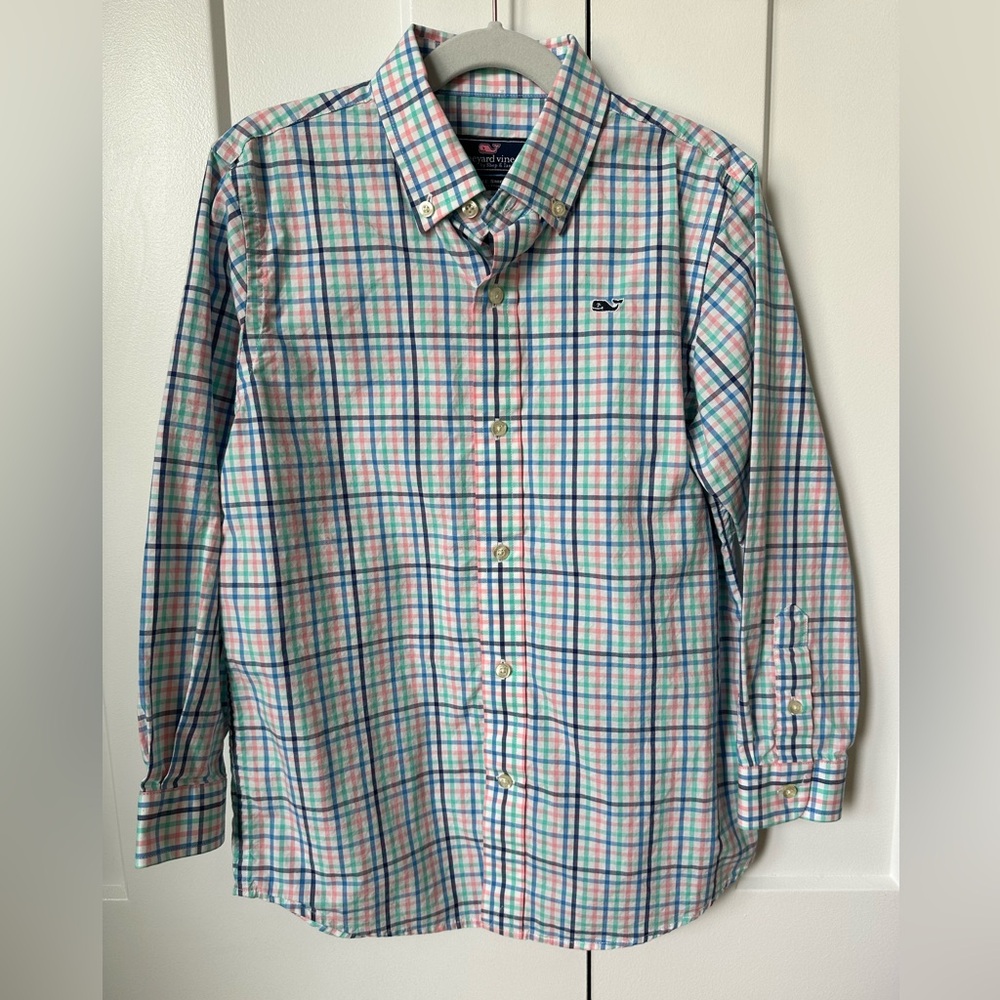 EUC Boys Vineyard Vines Button Down Shirt